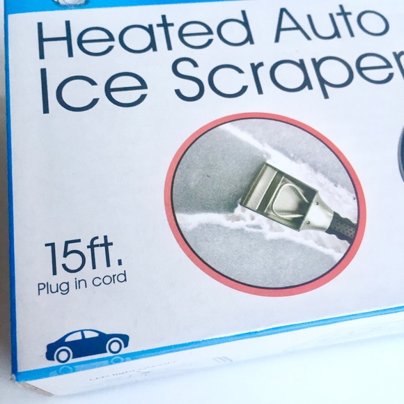 Heated Ice Scraper Car Windshield Snow Removal Flashlight Corded Christmas Gift - Picture 9 of 12